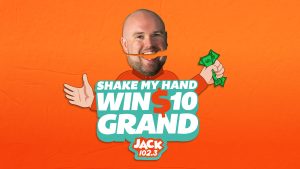 Shake My Hand. Win 10 Grand.