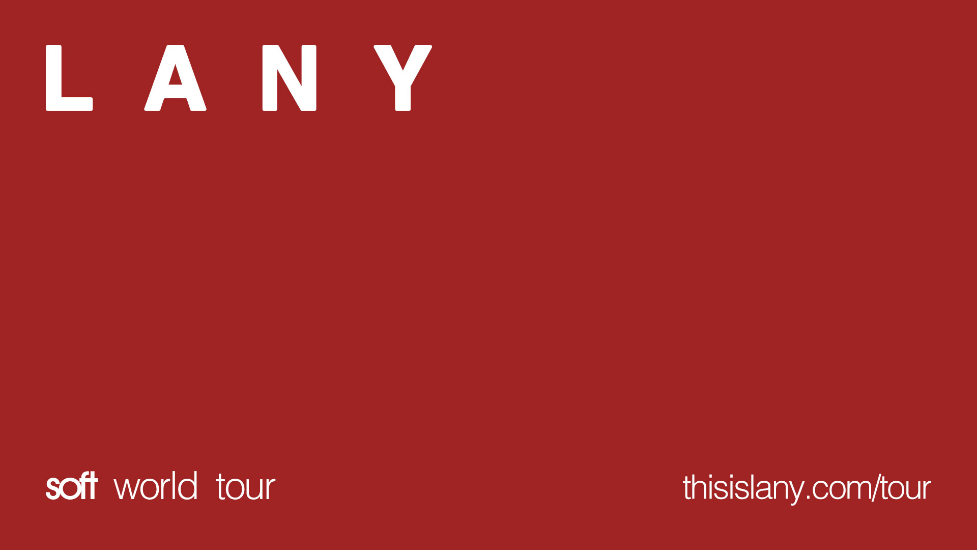 Seek Your Sounds & Win: LANY Tickets