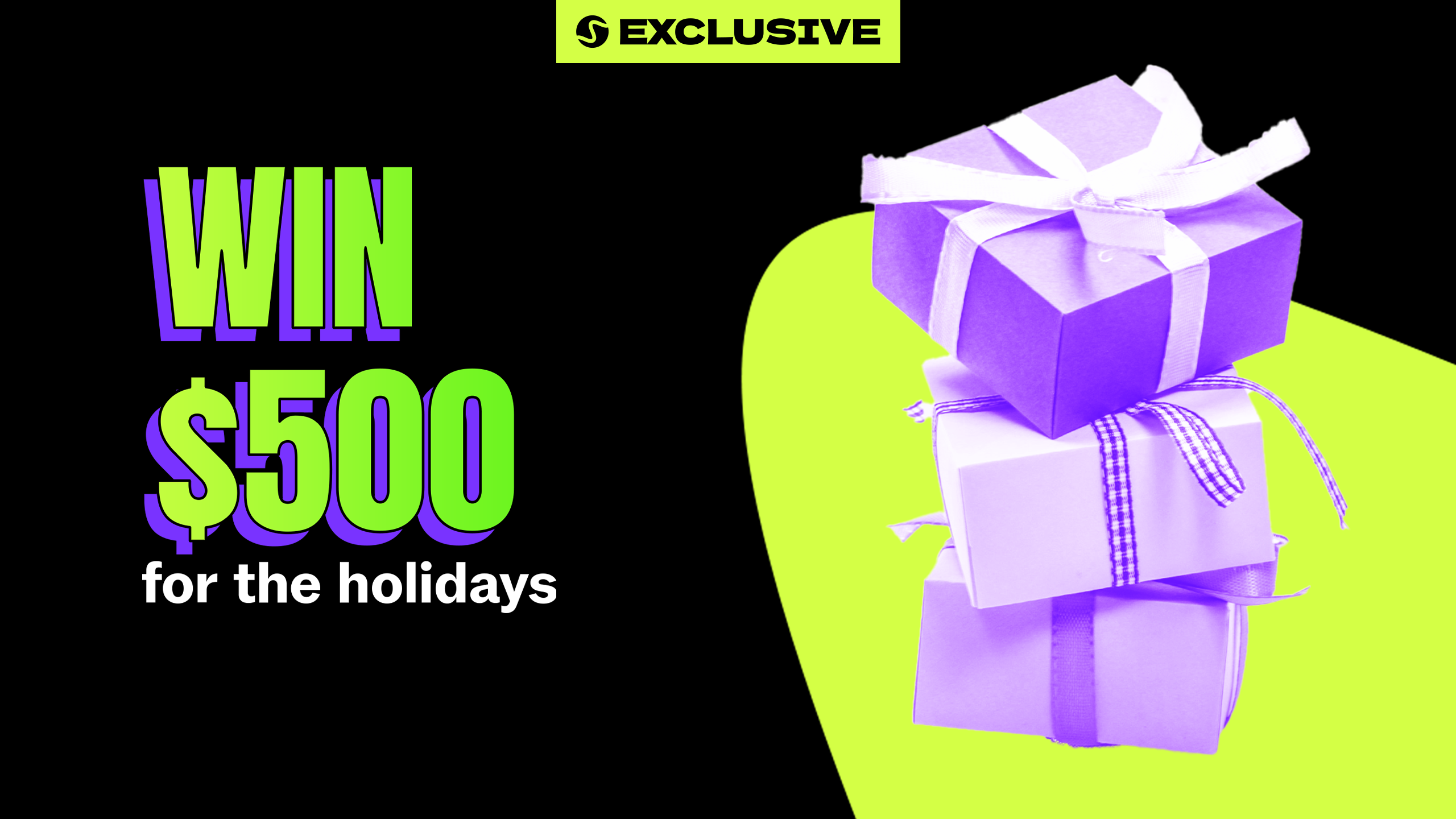 Seek Your Sounds & Win: $500 for the Holidays