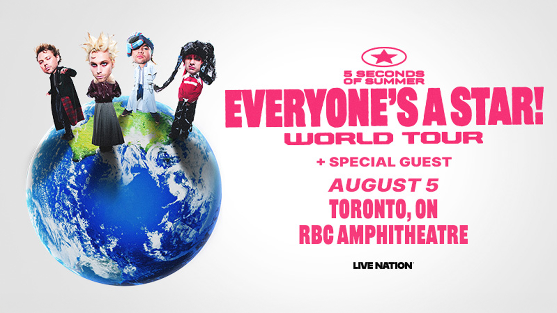 Seek Your Sounds & Win: 5 Seconds of Summer in Toronto Tickets