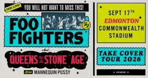 Win tickets to see Foo Fighters