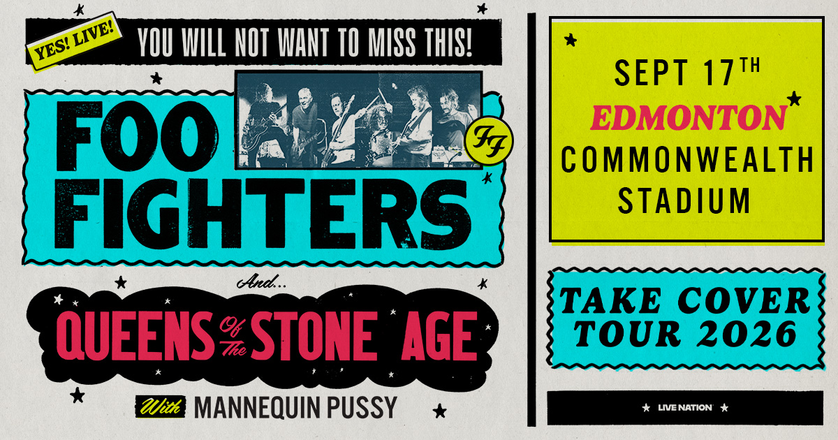 Win tickets to see Foo Fighters