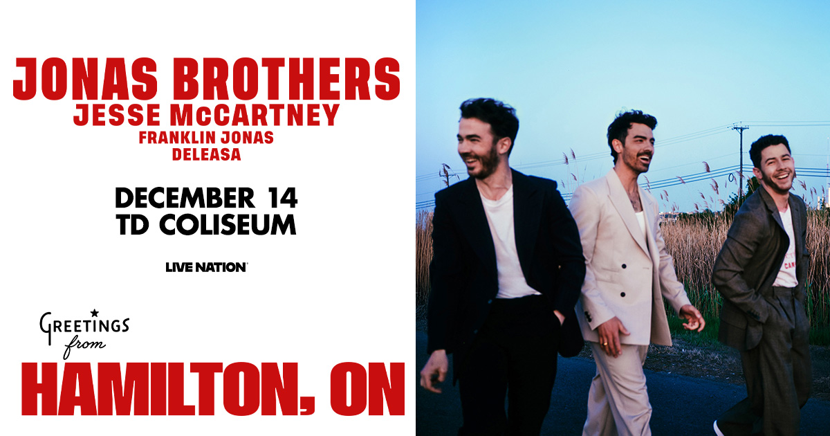 Win Tickets to see the Jonas Brothers!