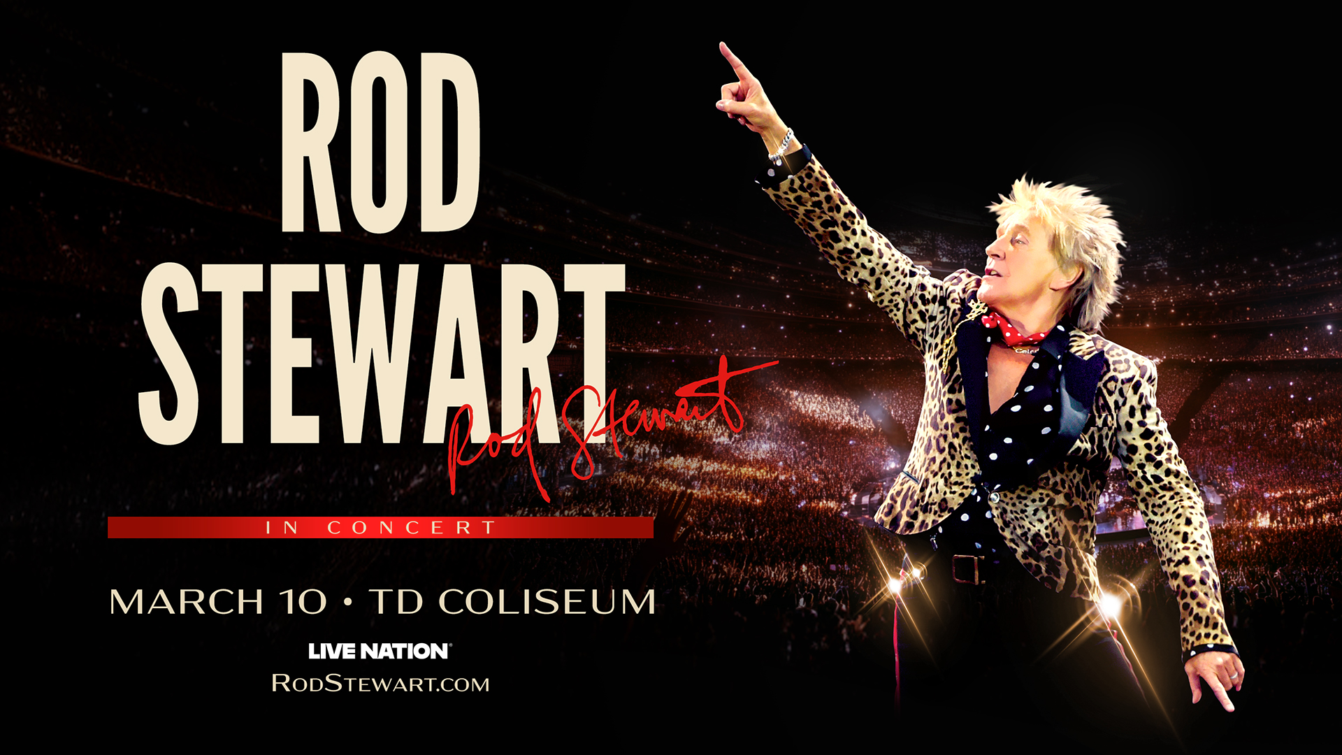 Listen to Win Tickets to see Rod Stewart in Hamilton