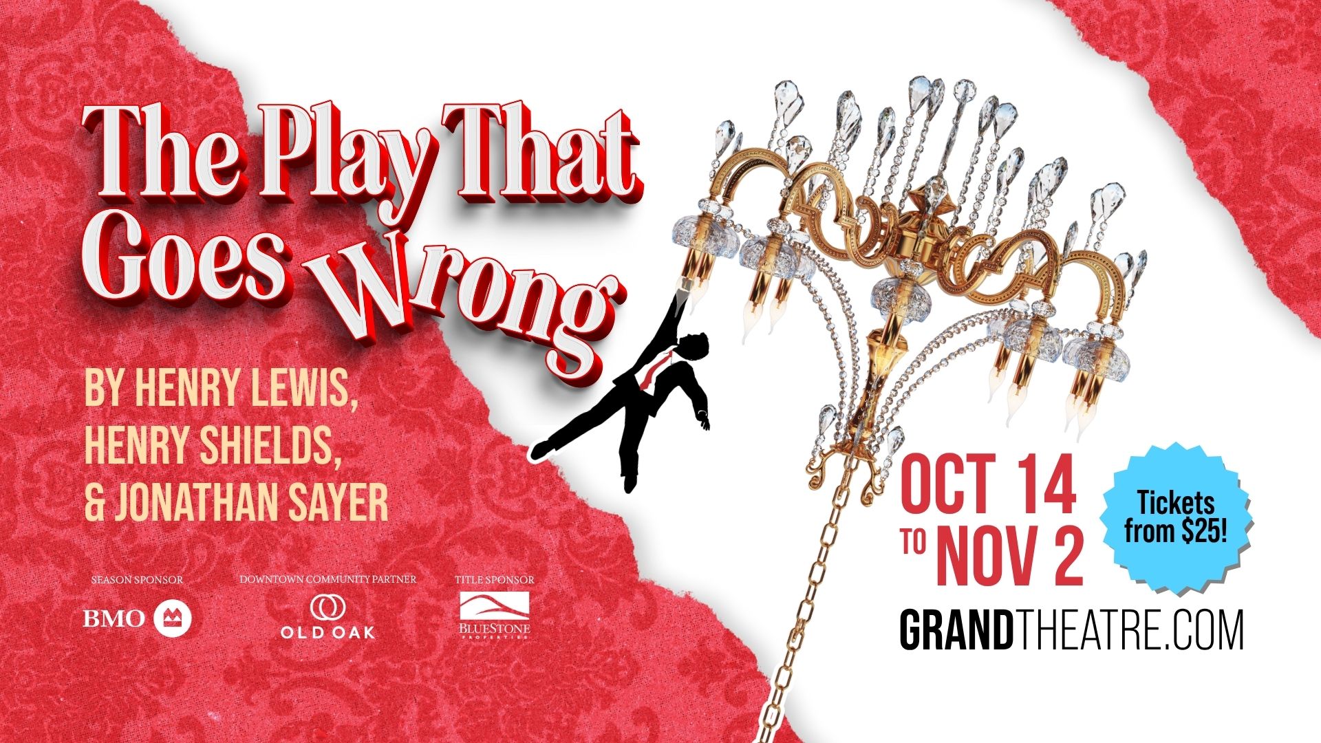 Listen to Win Tickets to The Play That Goes Wrong in London