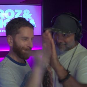 Mocha and Maurie Attempt to Break the High-Five World Record