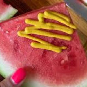 FRUIT and MUSTARD?! No!!
