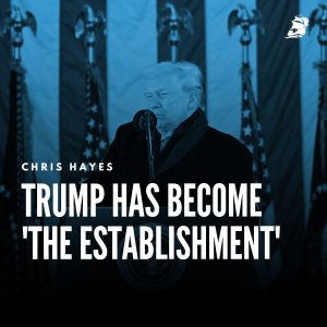 Chris Hayes: Trump Has Become 'The Establishment'