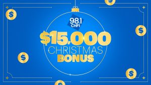 CHFI $15,000 Christmas Bonus