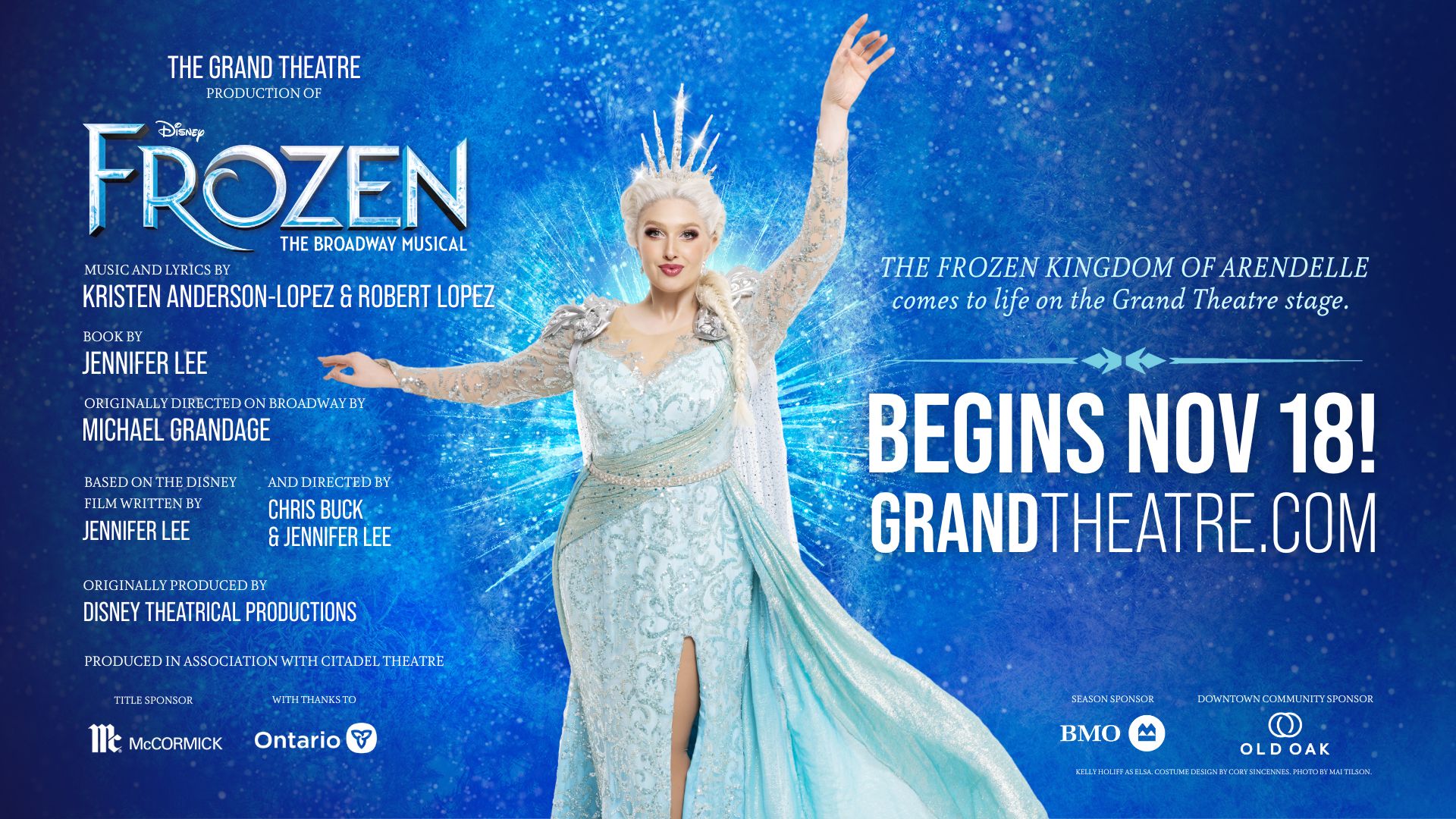 Listen to Win Tickets to see Frozen The Musical in London