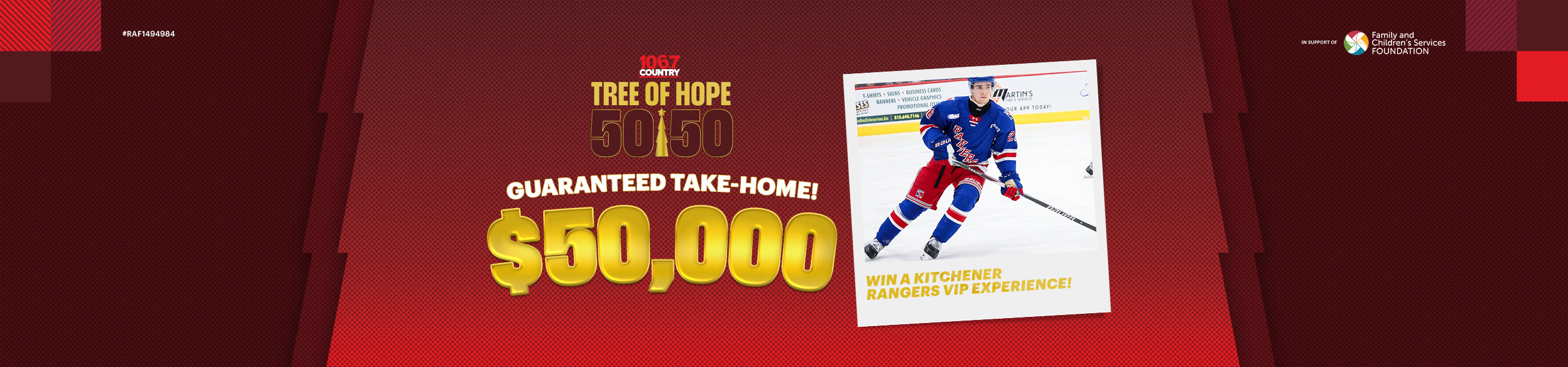 KitchenerRadio_TreeOfHope5050_2025_Seekr_HeroBanner-EarlyBird1-CIKZ