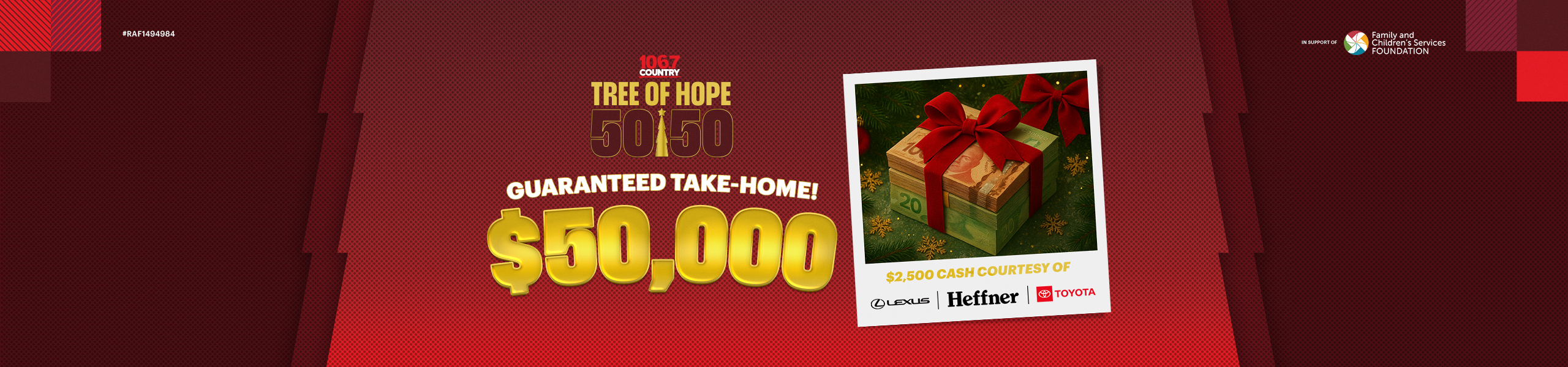 KitchenerRadio_TreeOfHope5050_2025_Seekr_HeroBanner-EarlyBird4-CIKZ