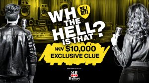 Get clue 1 for your chance to guess the voices and win the cash!