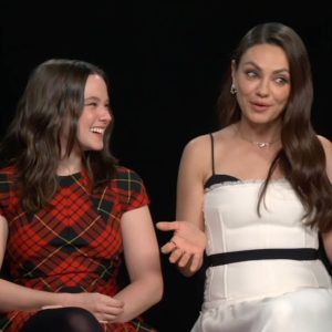 Maurie Talks to Mila Kunis About Latest Knives Out Film