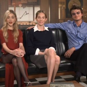 Maurie Talks to the Cast of Stranger Things Ahead of Season 5