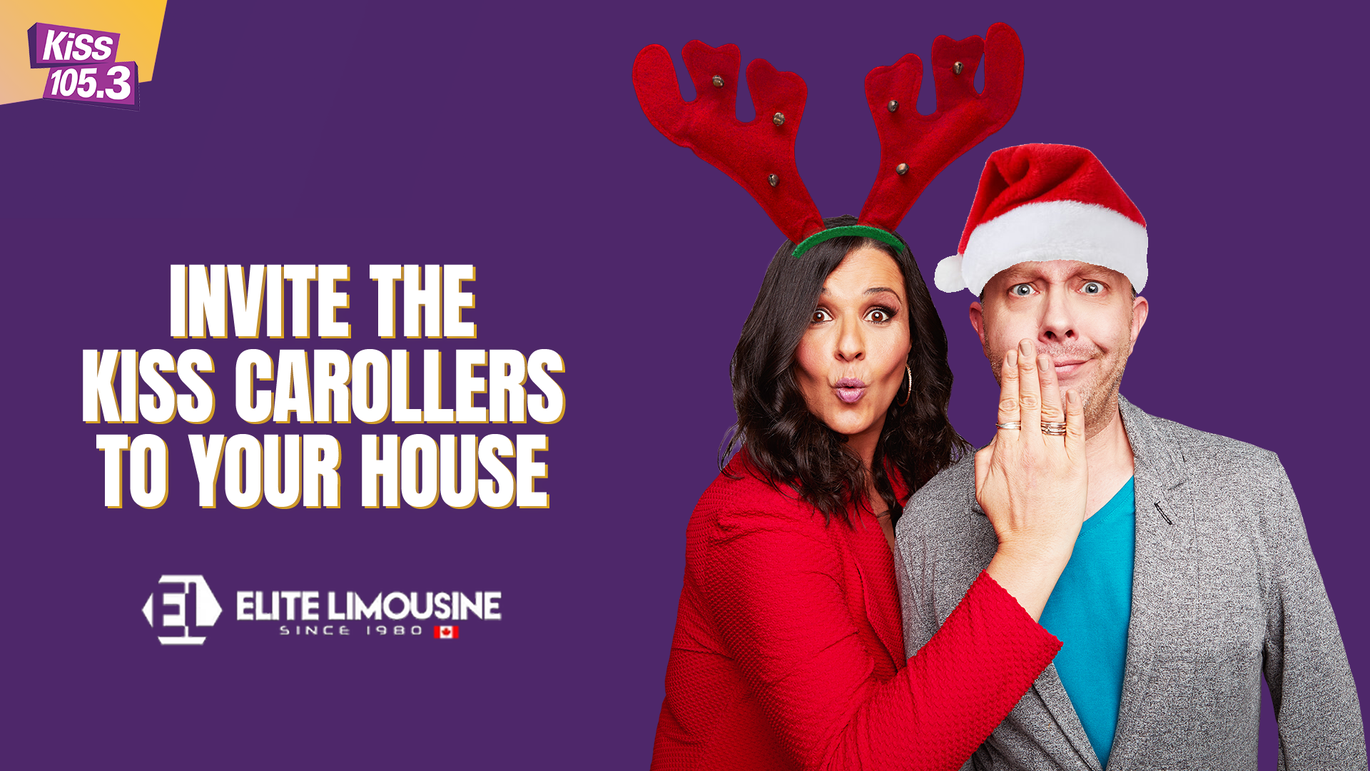 KiSSMas Carolling with Sandra & Chris