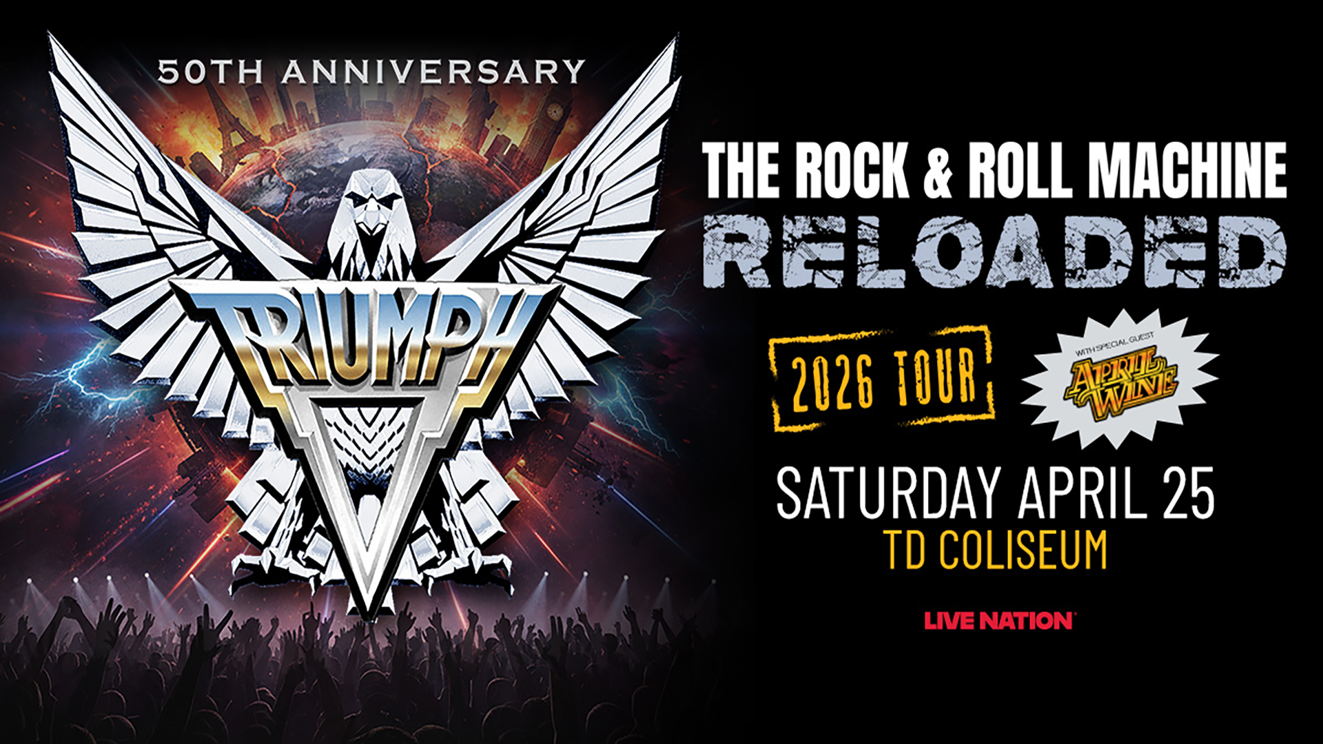 Listen to Win Tickets to see Triumph in Hamilton