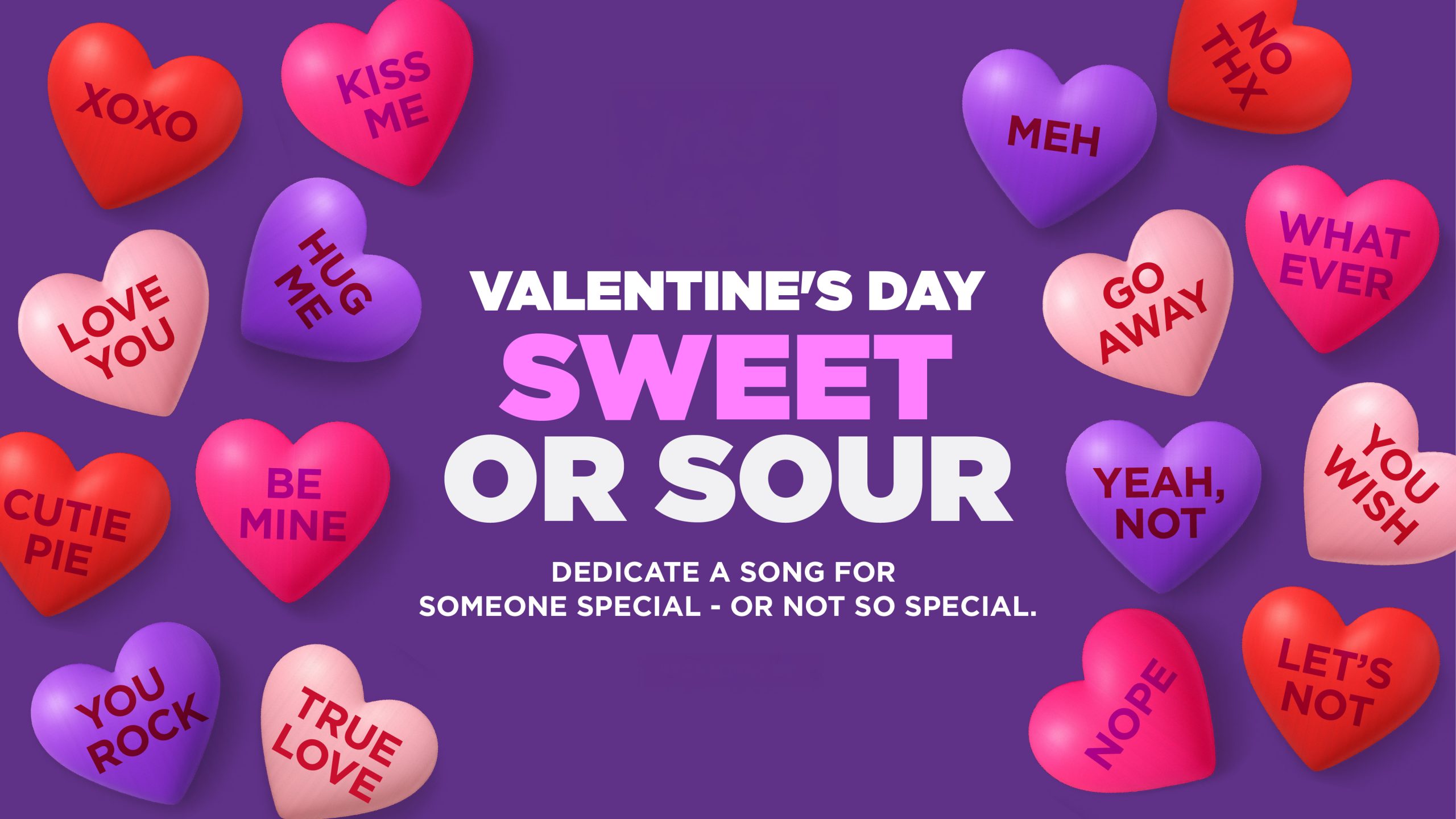 Valentine's Day Sweet or Sour