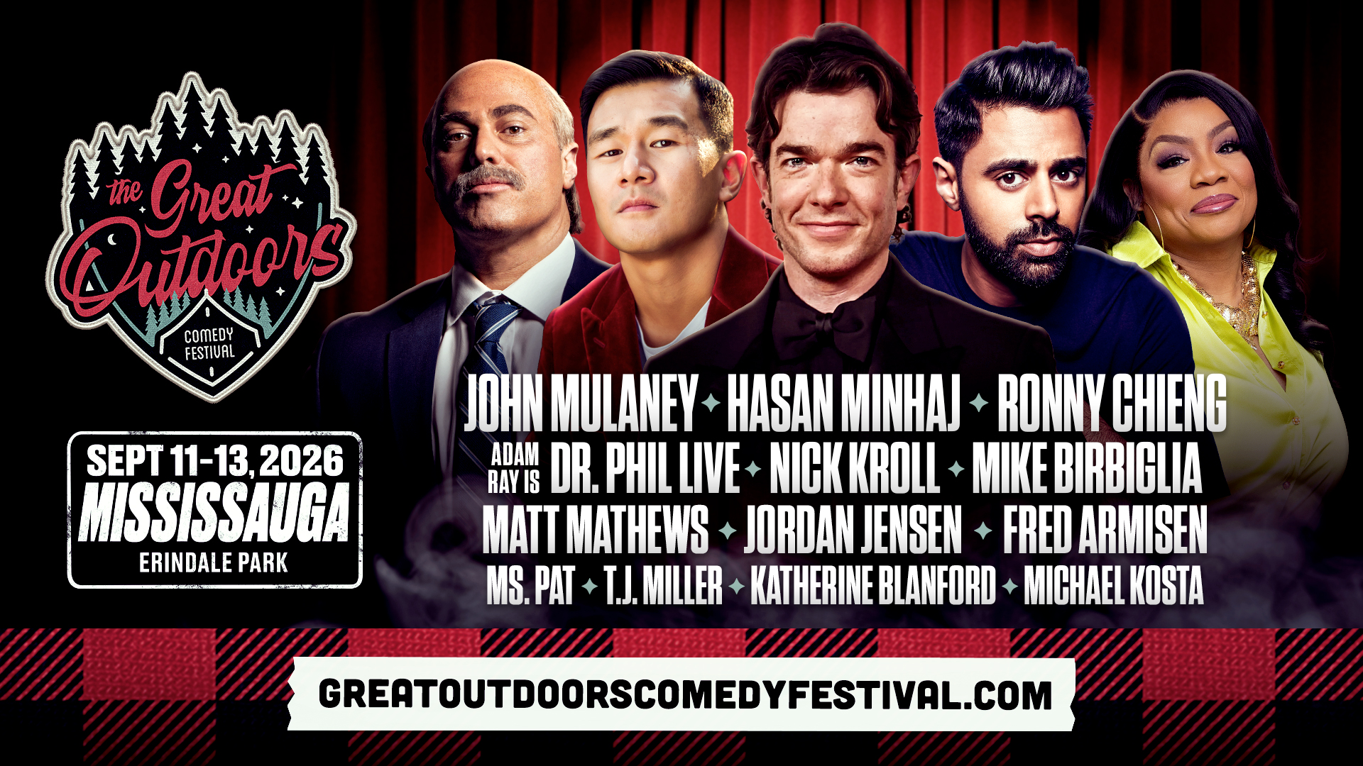 Win Tickets to Great Outdoors Comedy Festival!