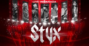 WIN Tickets for Styx at Scotiabank Centre