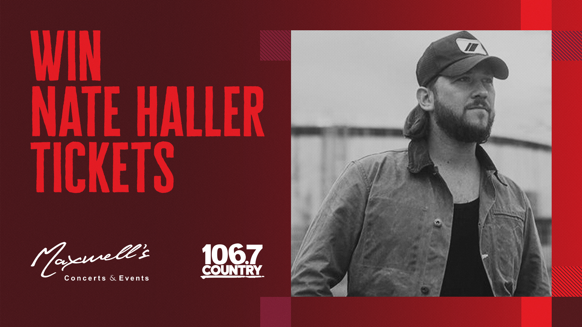 Win Tickets to see Nate Haller at Maxwell's Waterloo!