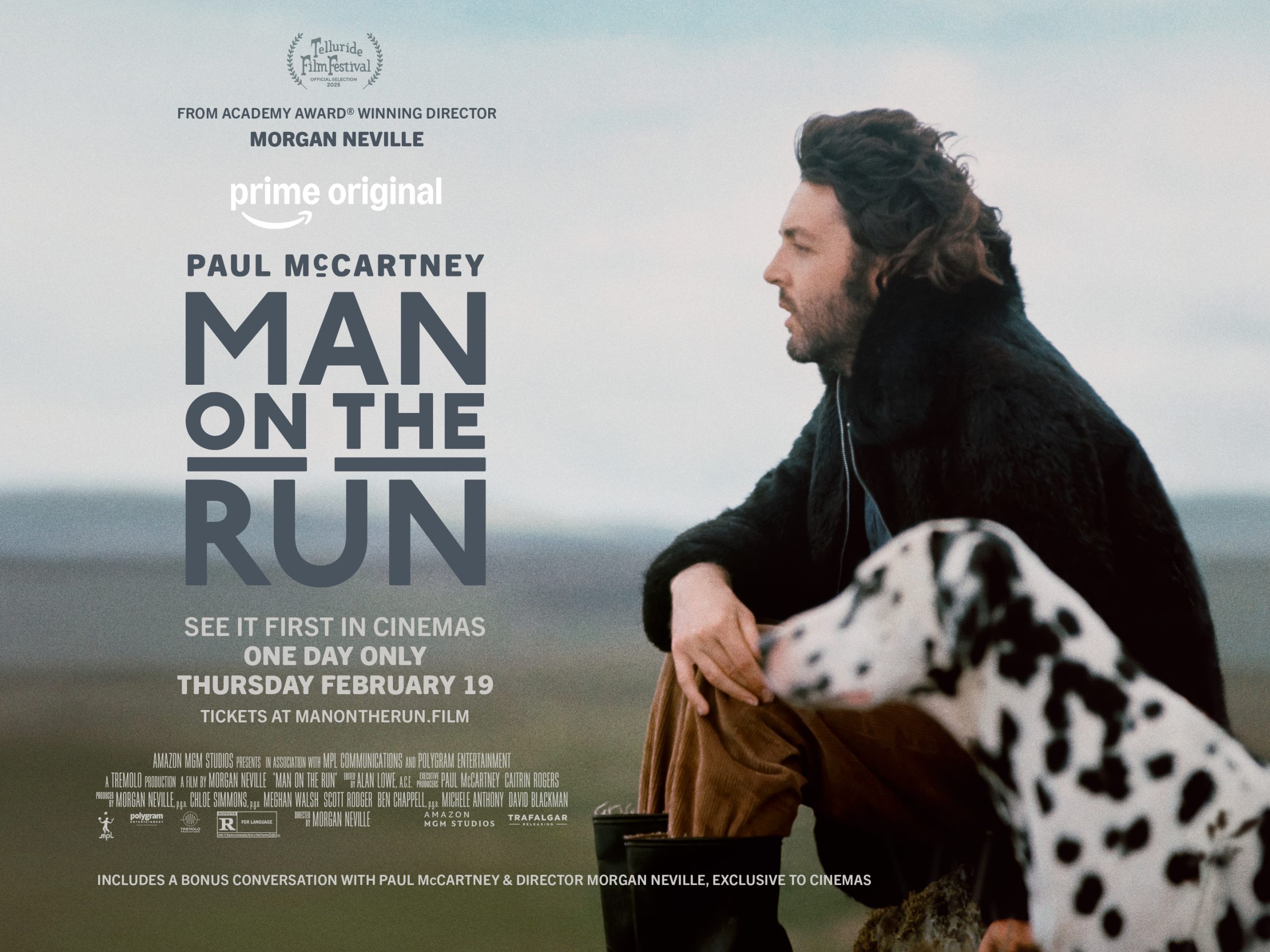 Win Tickets to see Man On The Run at Cineplex Park Lane