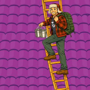 Hear the Moment Robbie Got Off the Roof