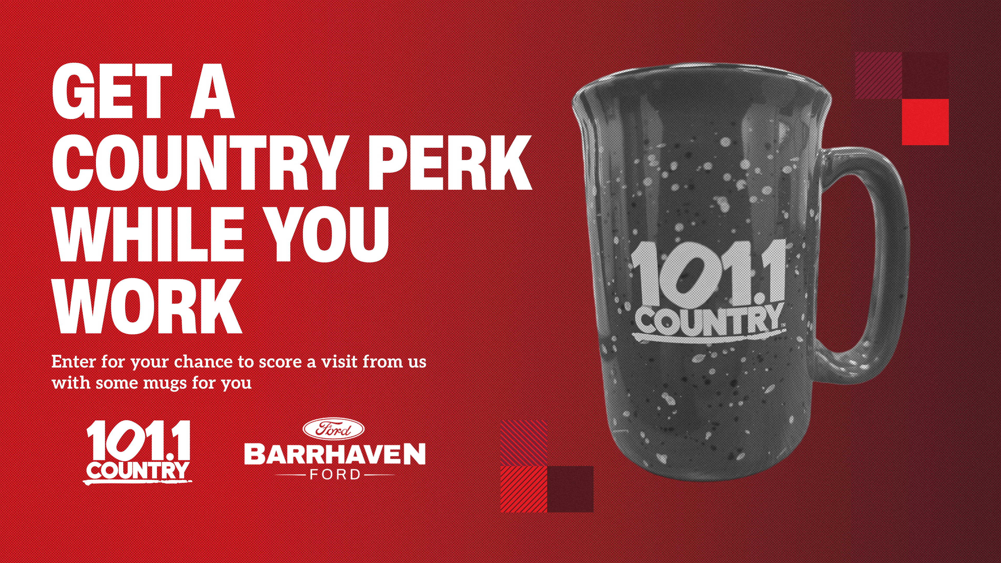 Get a Country Perk While You Work