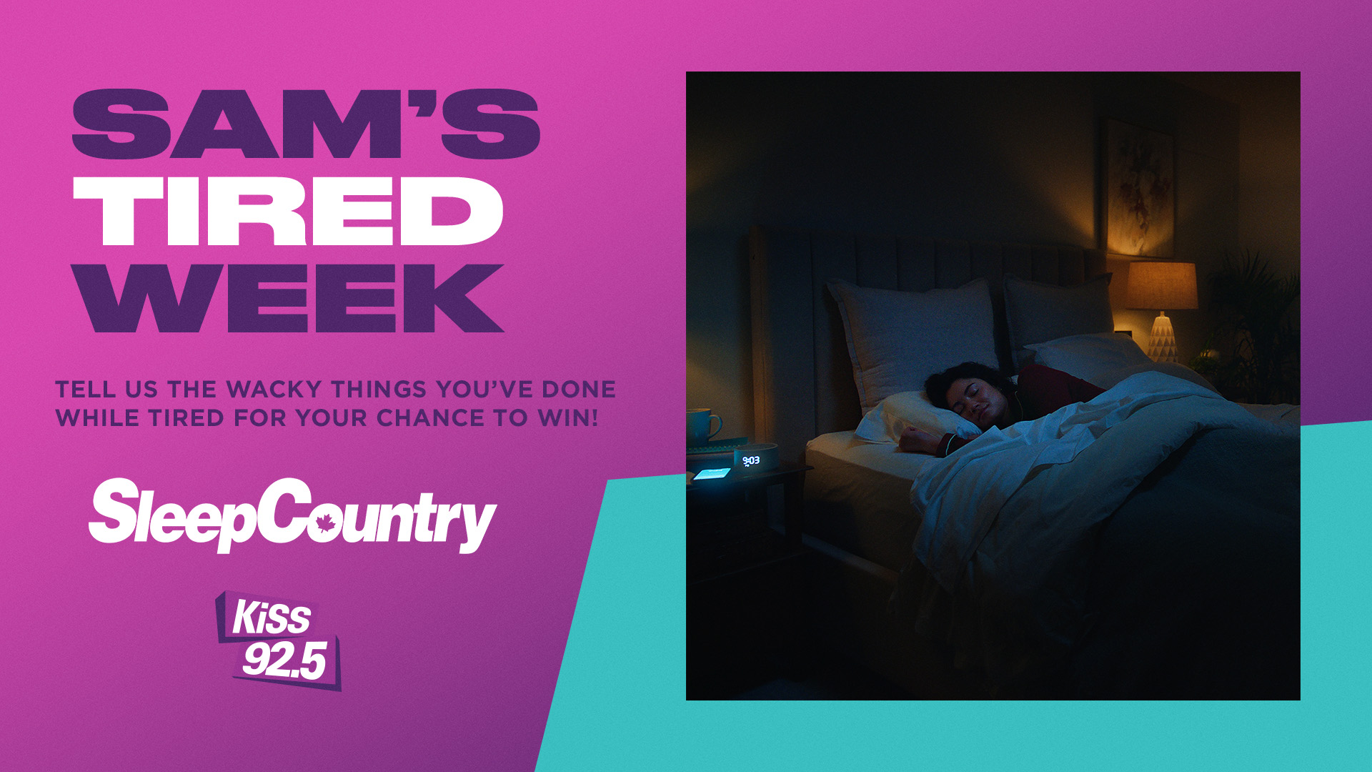 Sam's Tired Week with Sleep Country