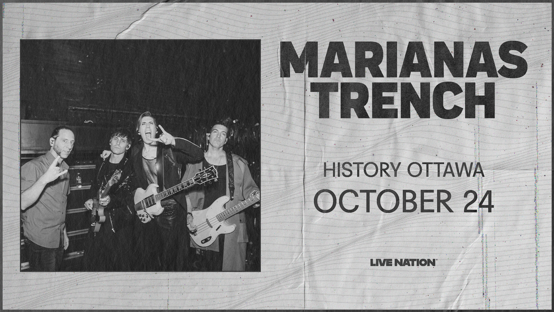Win Tickets to Marianas Trench