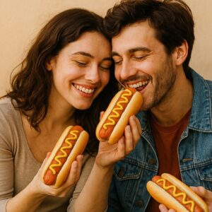 A Romantic Hot Dog Meet Cute