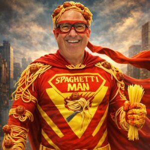Spaghetti-Man is Injured
