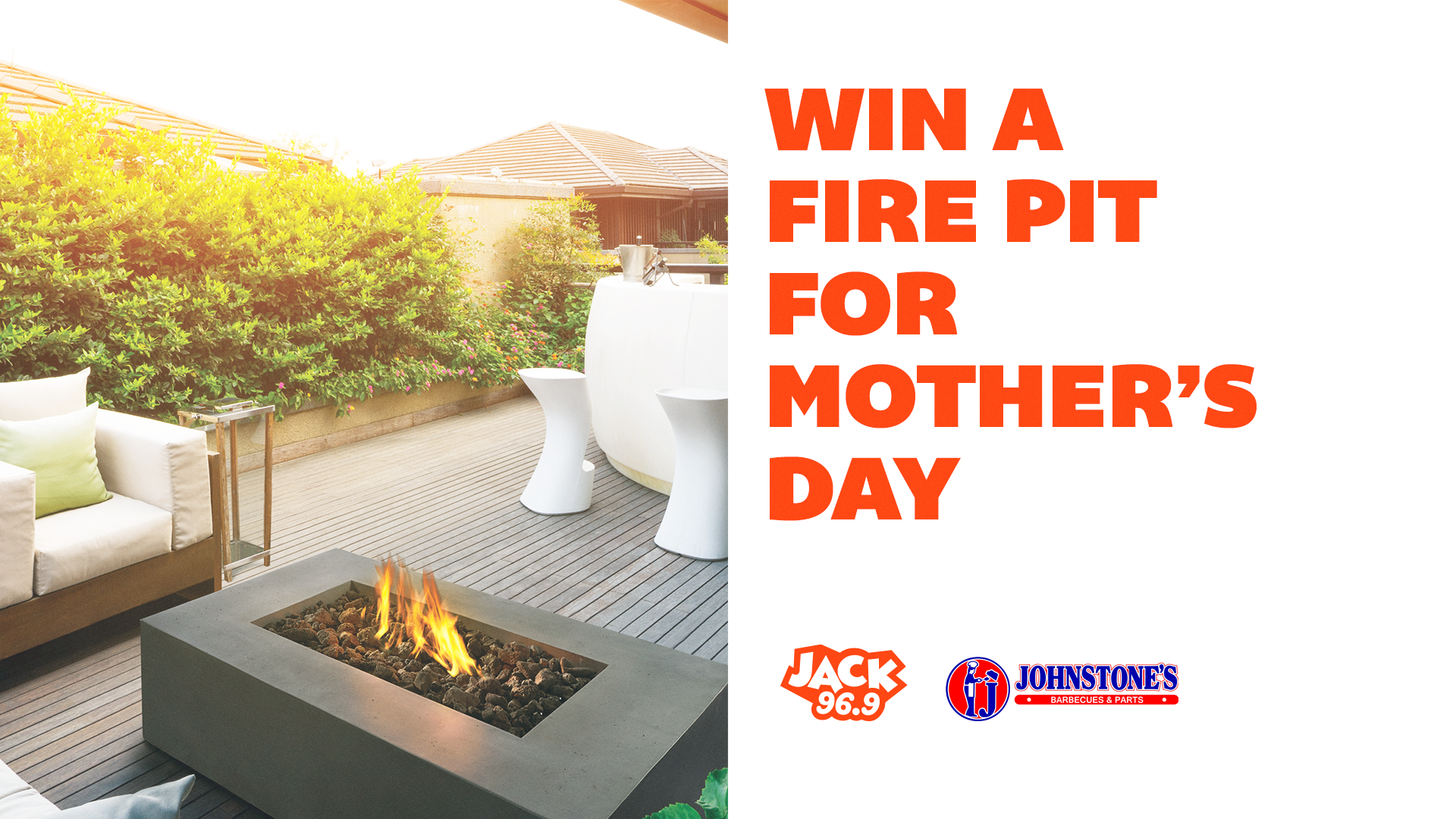 Enter to Win a Napoleon Fire Pit for Mother's Day!