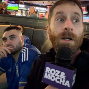 Damnit Maurie Talks to Italian Fans After They Failed to Reach The World Cup