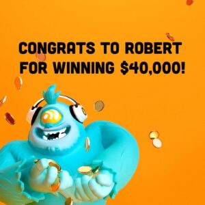 Congrats to Robert for WINNING The SONiC $40,000 Mystery Word
