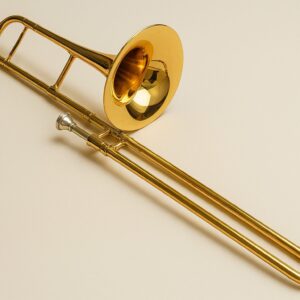 Woman's Trombone Party Trick