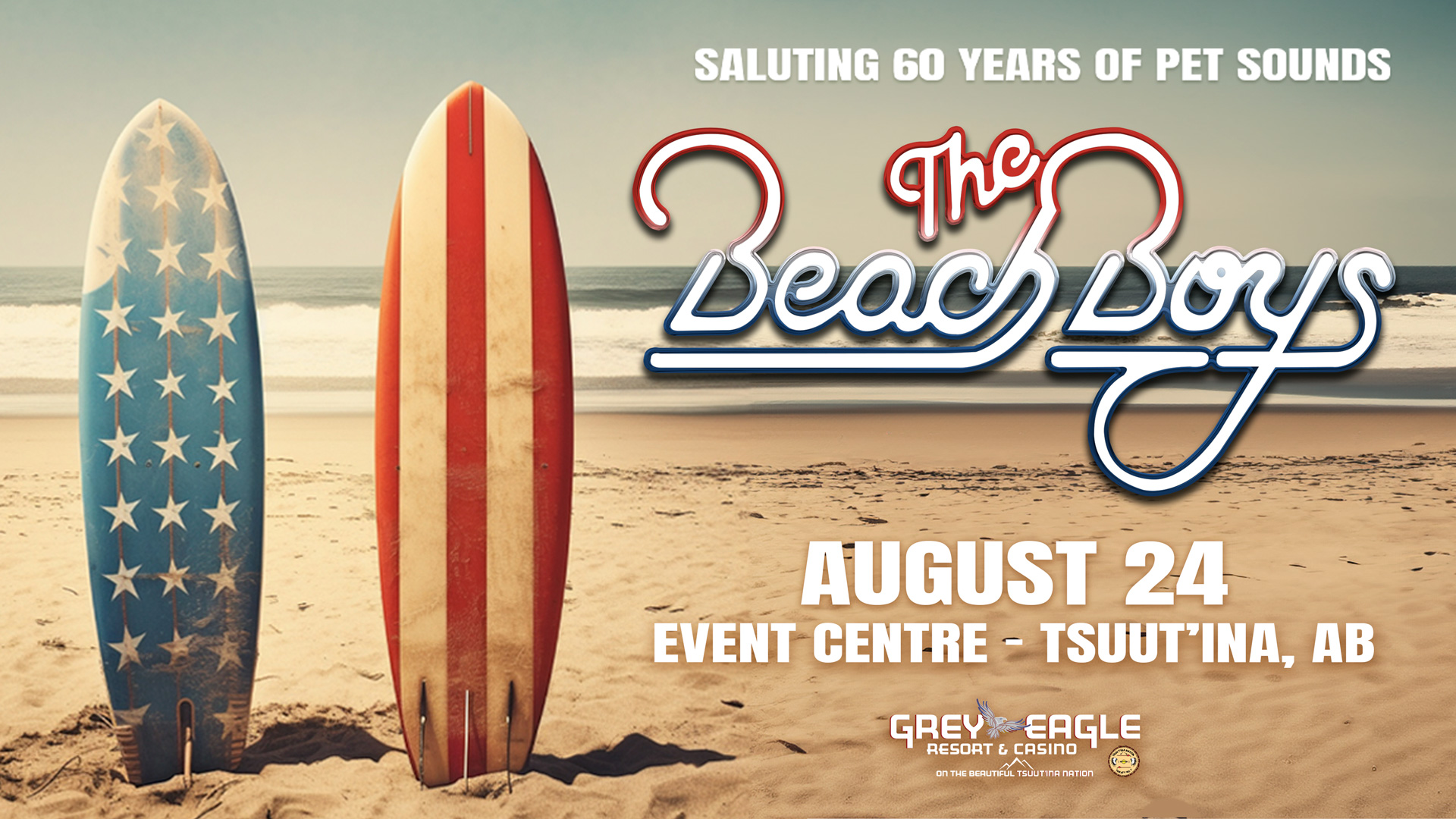 Listen to win tickets to The Beach Boys