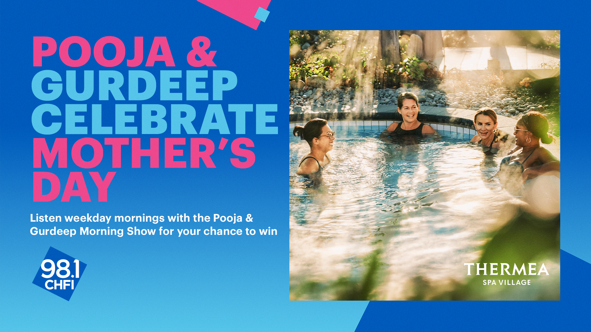 Pooja & Gurdeep Celebrate Mother's Day with Thermea Spa