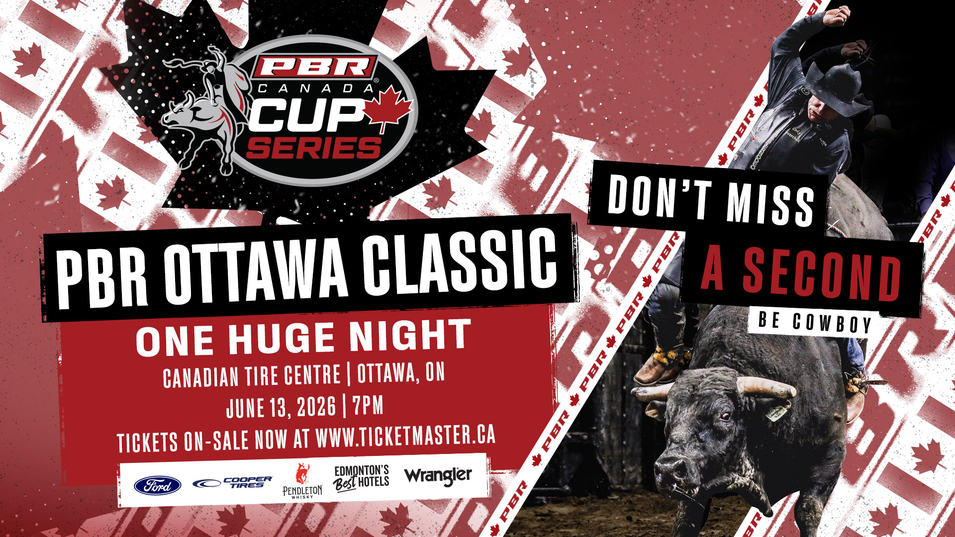 Win Tickets to Professional Bull Riders at CTC