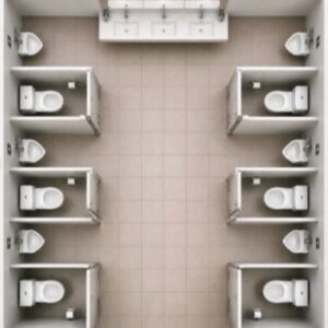 A New Design for the Mens Bathroom Has Brock Upset.