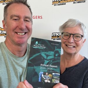 Muff Hackett of Sea to Sky Hospice Society
