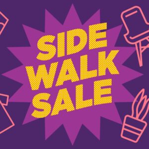 The Sidewalk Sale Is Coming Back!