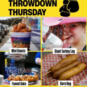 Throwdown Thursday: Fair Foods