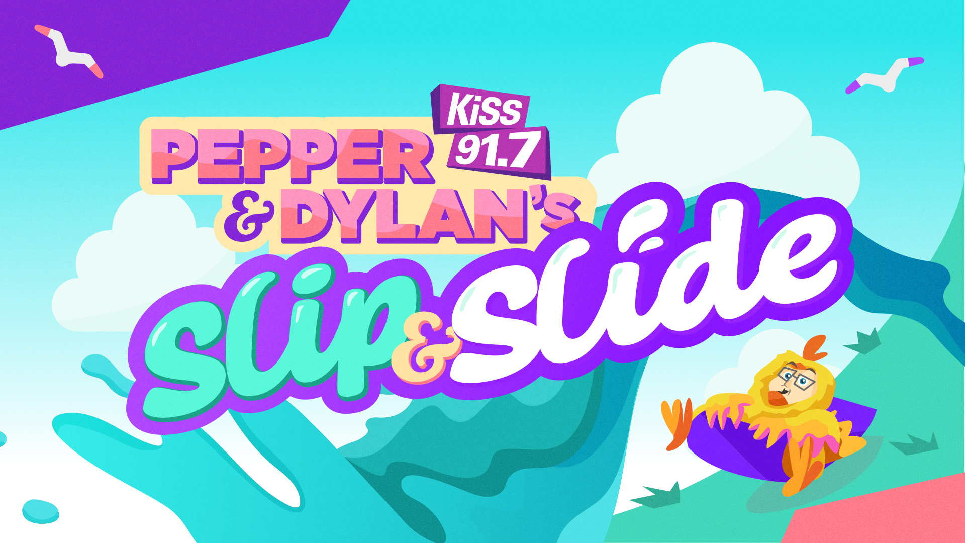 Pepper & Dylan's Slip N' Slide