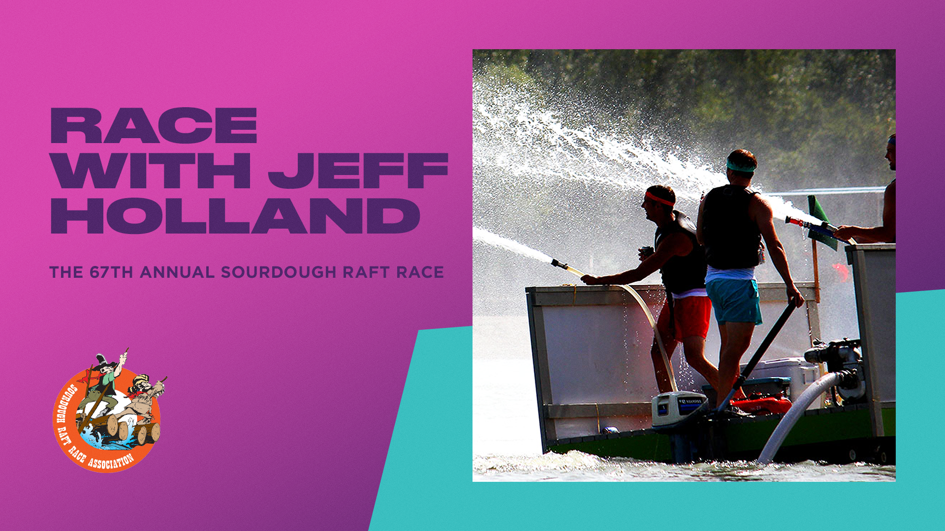 Race With Jeff Holland On The KiSS 91.7 Raft
