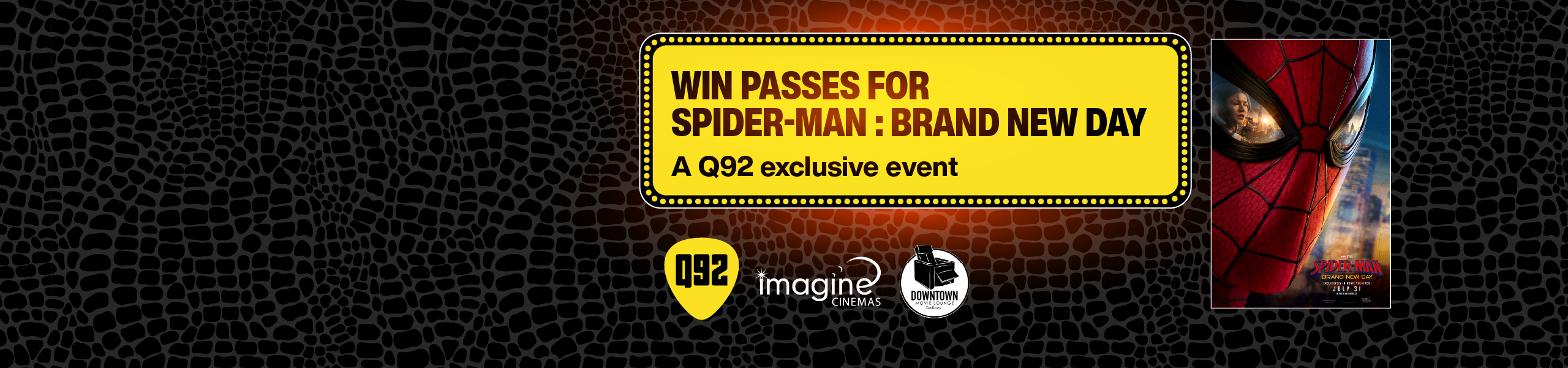 Q92_SPIDERMAN SCREENING_SEEKR_HERO BANNER_2560x600_SUDBURY