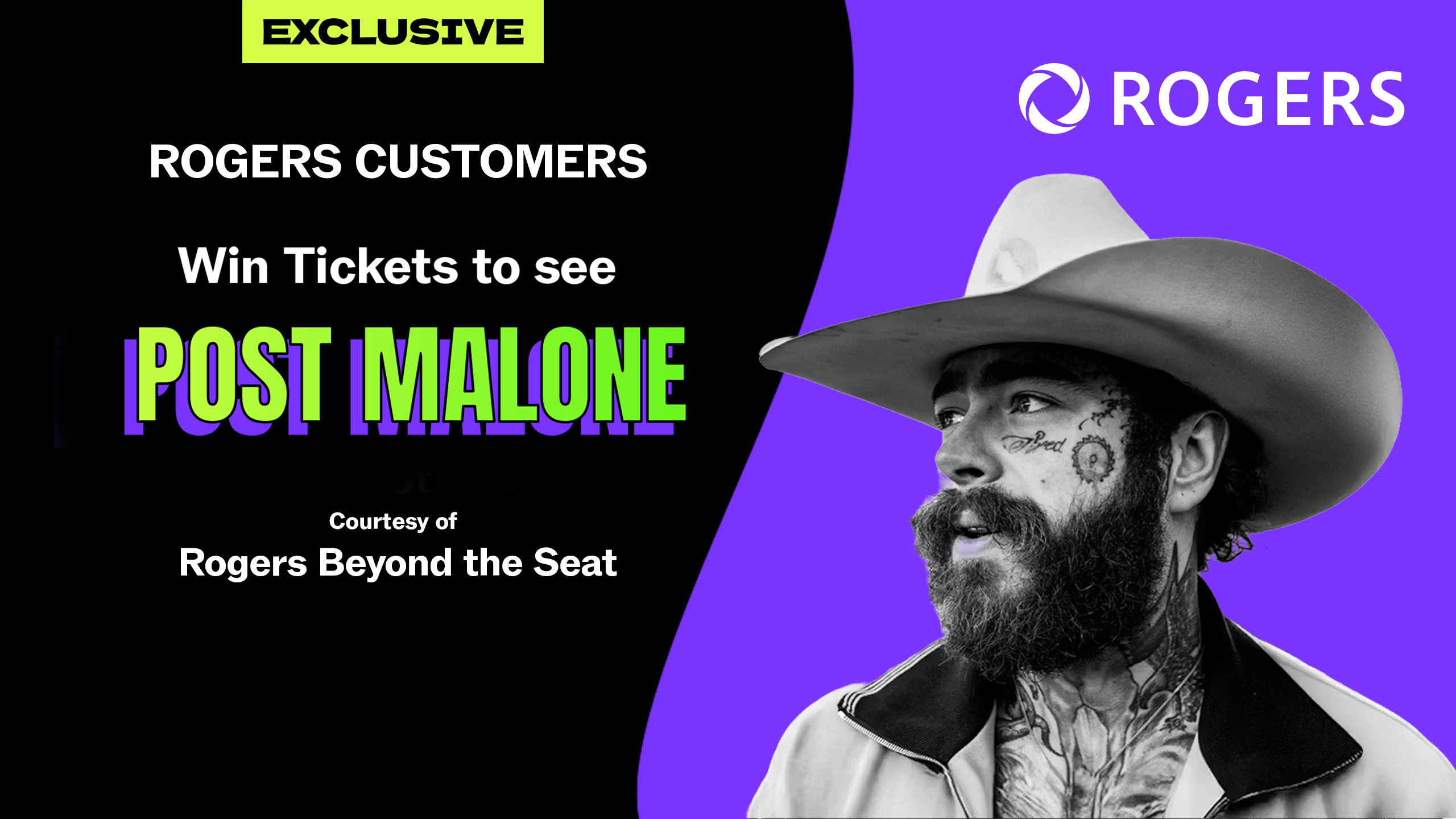 Win Tickets to Post Malone at Rogers Stadium Courtesy of Rogers