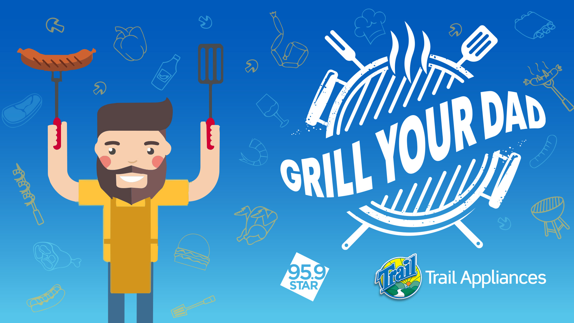Grill Your Dad with Trail Appliances