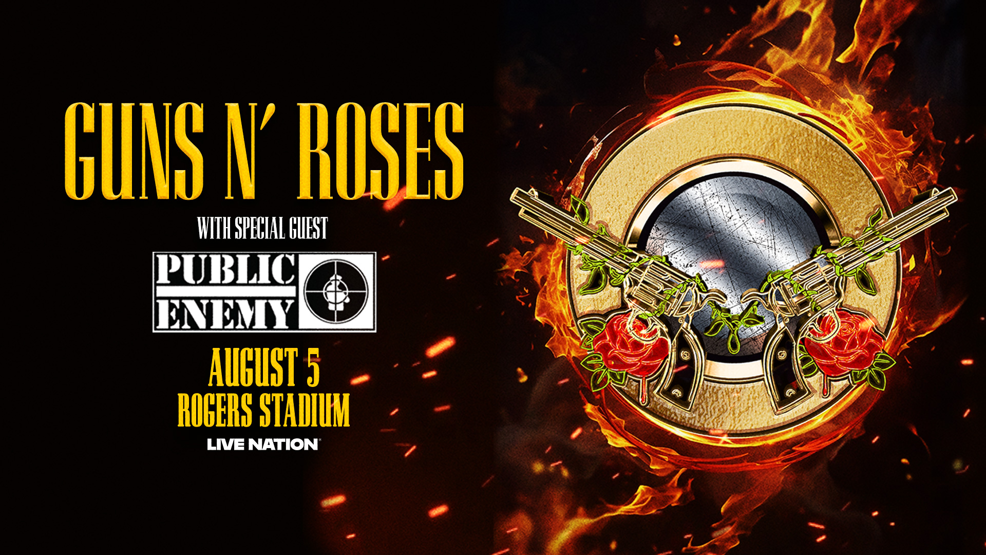 Win Tickets to Guns N' Roses at Rogers Stadium Courtesy of Rogers