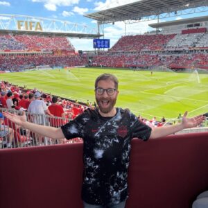 Damnit Maurie Talks to Fans At Canada's World Cup Home Opener!